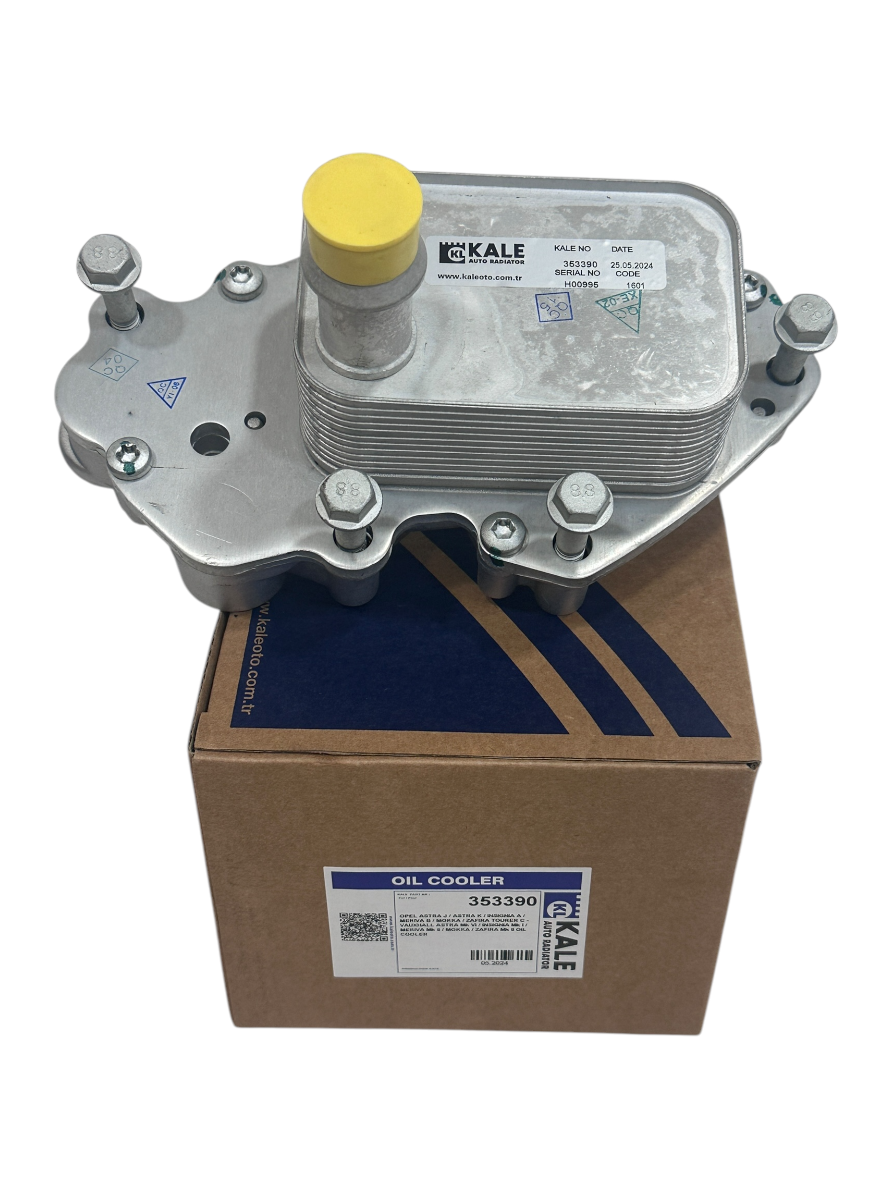 Opel İnsignia A 1.6 Dizel Motor Yağ Soğutucusu Kale Marka 353390