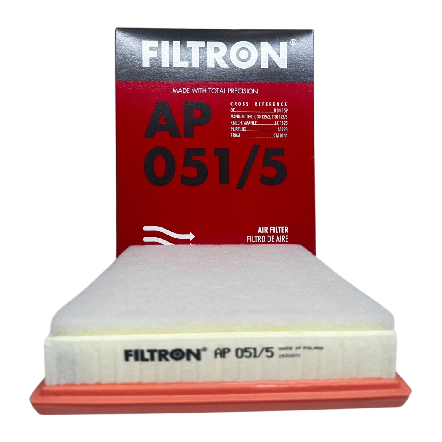 Opel Meriva A 1.3 Dizel Motor Süngerli Hava Filtresi Fıltron Marka AP051/5