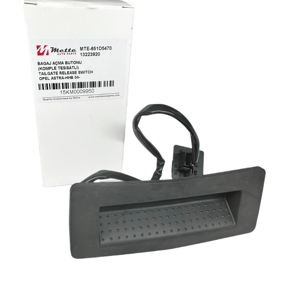 Opel Astra H Hb Bağaj Açma Butonu Kablolu Mette Marka 651D5470