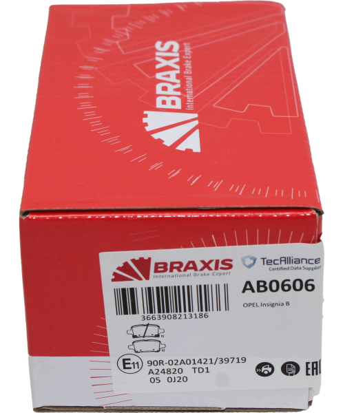 Opel İnsignia B Arka Fren Balatası Braxis Marka AB0606