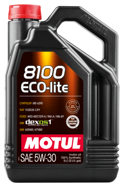 Motul 5w30 8100 Eco-lite Dexos1 Gen2 5 Litre Motor Yağı