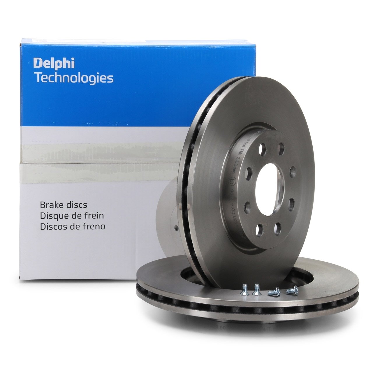 Opel Corsa E Ön Fren Diski 14 Jant (257MM) Delphi Marka BG4004