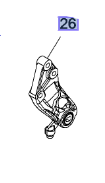 Opel Corsa D 1.4 Benzinli Motor Otomatik Vites Motor Kulak Braketi Dk Marka DKA-1185