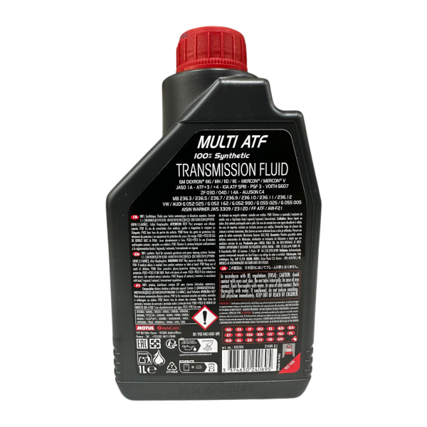 Mobil Multı Atf Şanzuman Yağı Motul Marka 1 Litre