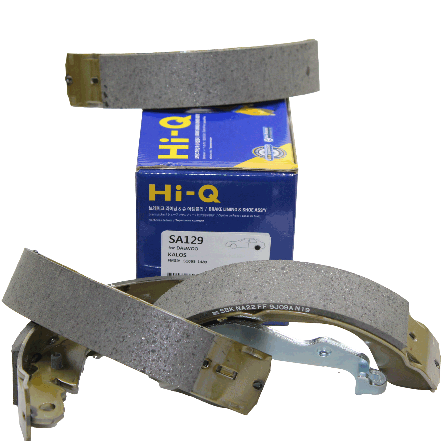 Chevrolet Aveo Arka Fren Balata Takımı Hıq Marka SA129