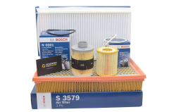 Opel Vectra C 1.9 Dizel Motor Bakım Filtre Seti Bosch Marka