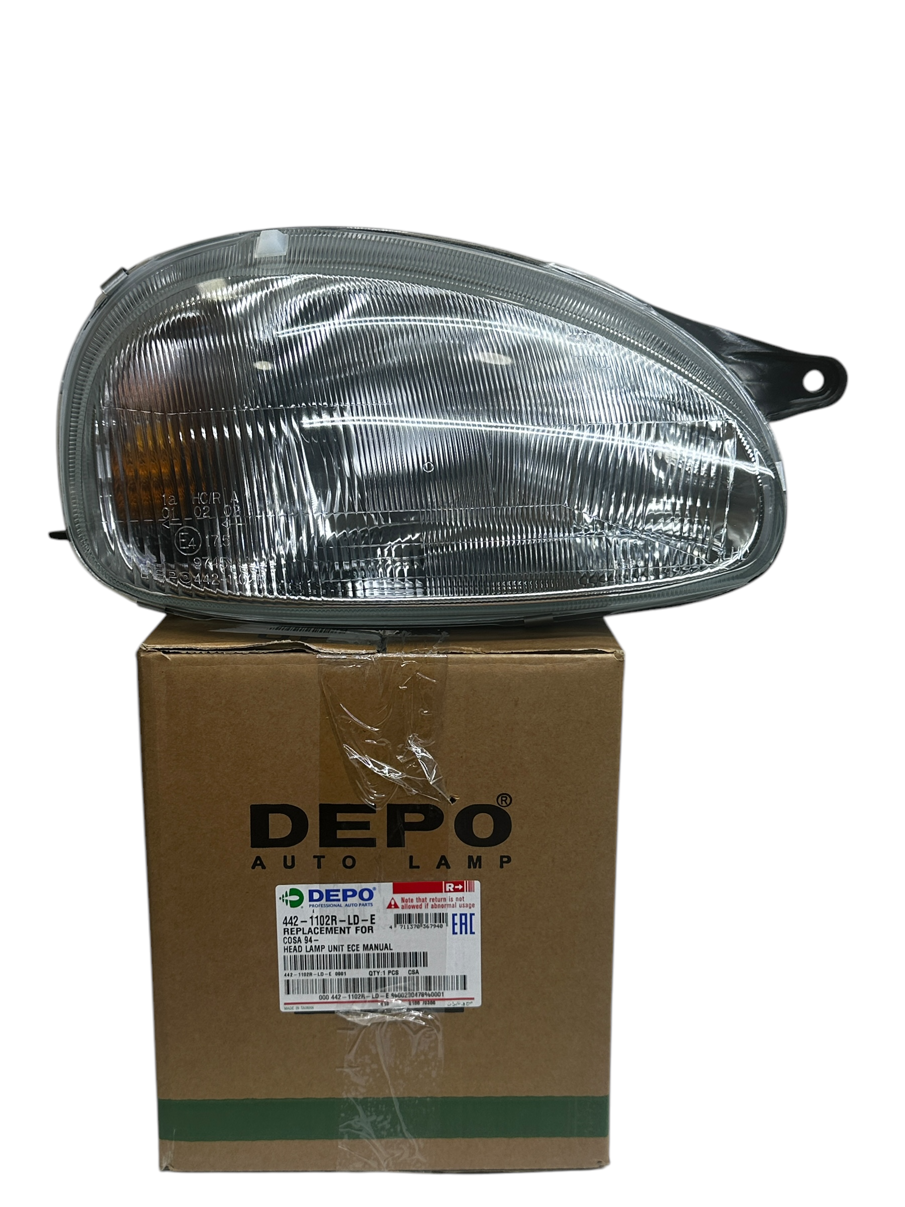 Opel Corsa B Sağ Far Elektrikli Depo Marka 442-1102R-LD-EM