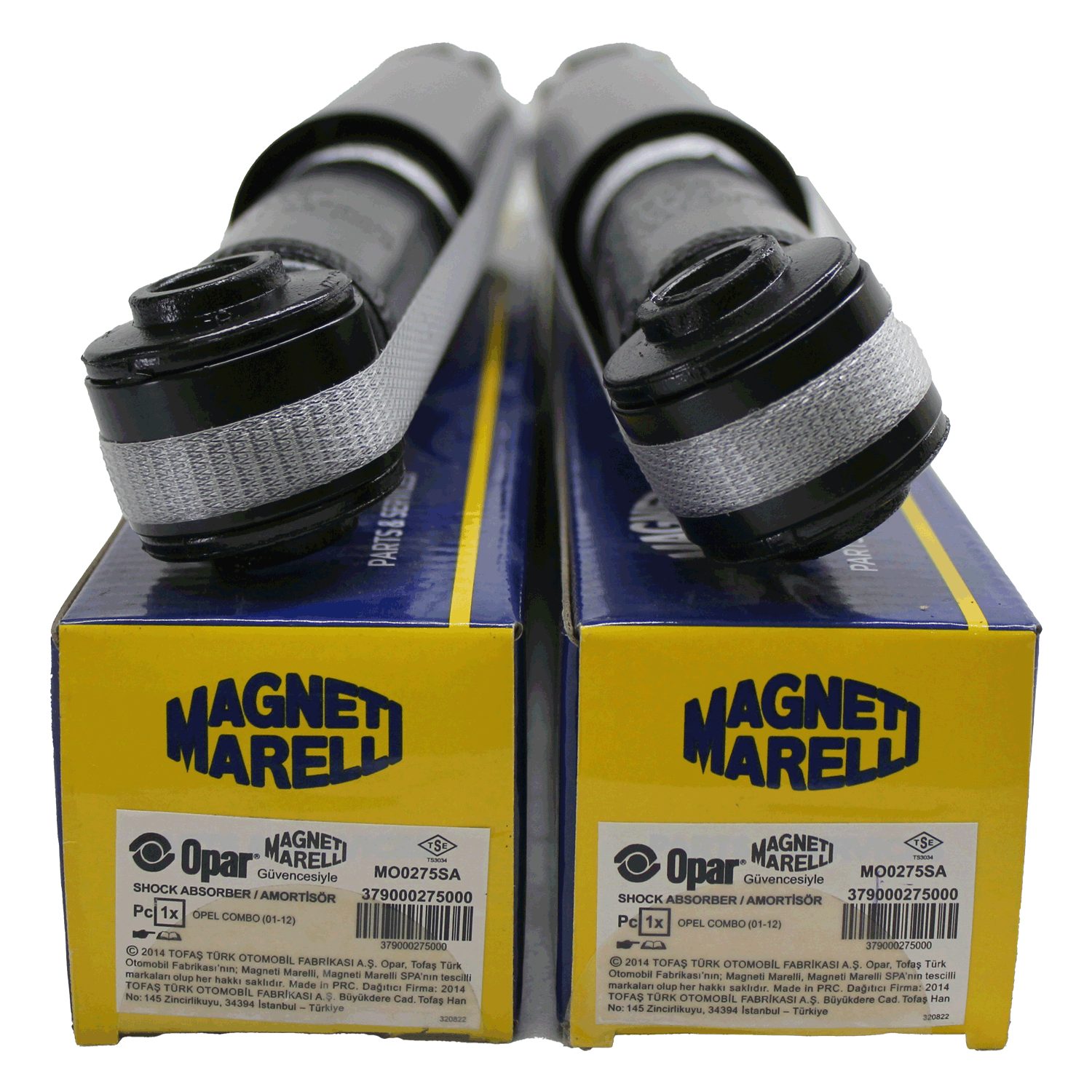 Opel Corsa C Arka Amortisör Takımı Magnetti Marelli Marka 379000275000