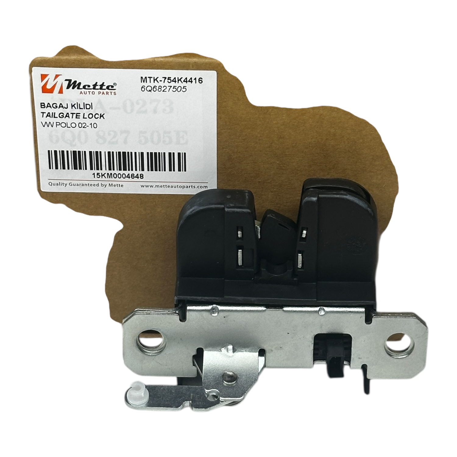 Volkswagen Polo Bagaj Kilidi Mette Marka 754K4416