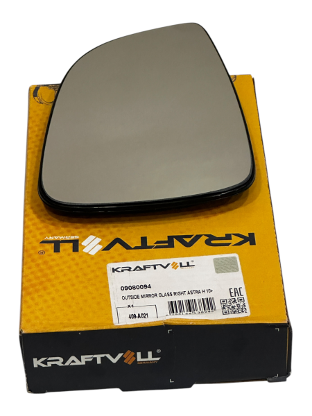 Opel Astra H 2010 Model Sonrası Sağ Ayna Camı Kraftvall Marka 09080094