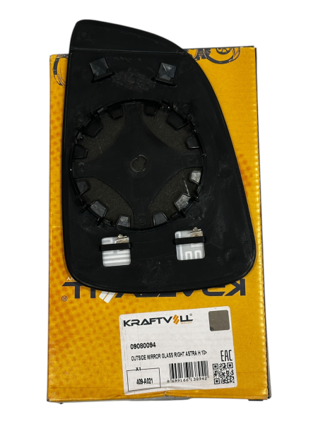 Opel Astra H 2010 Model Sonrası Sağ Ayna Camı Kraftvall Marka 09080094