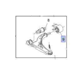 Opel Astra K Ön Salıncak Arka Burcu Dk Marka DKA-1183