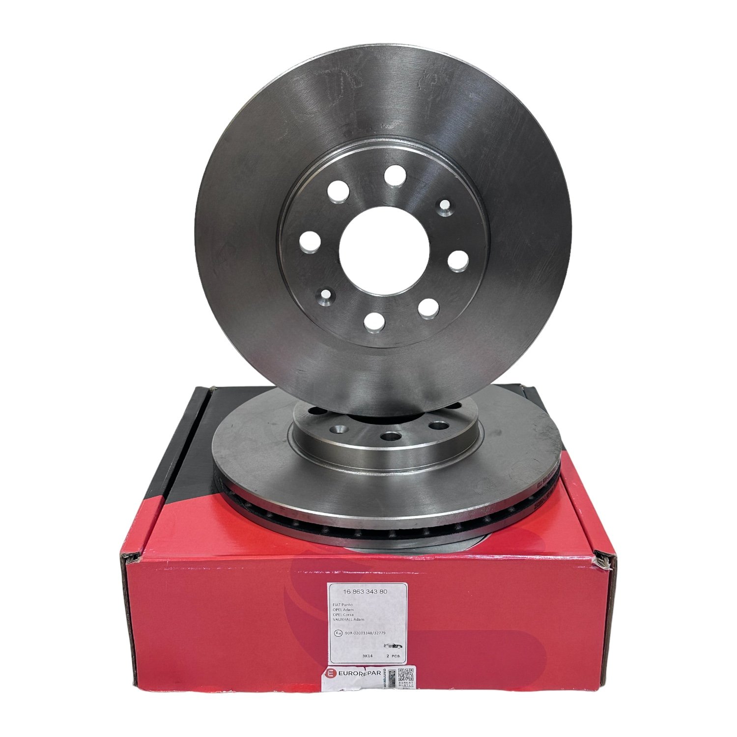 Opel Corsa E Ön Fren Diski Küçük Tip  (257MM) Eurorepar Marka 1686334380