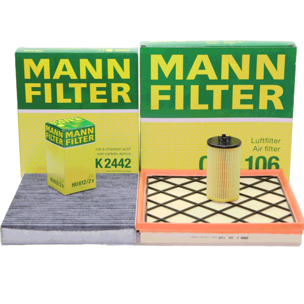 Chevrolet Cruze 1.6 Benzinli Motor Periyodik Bakım Filtre Seti Mann Marka MAN-054