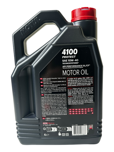 Motul 4100 Motor Yağı 10W40 Protect 4*4 2025 Üretim