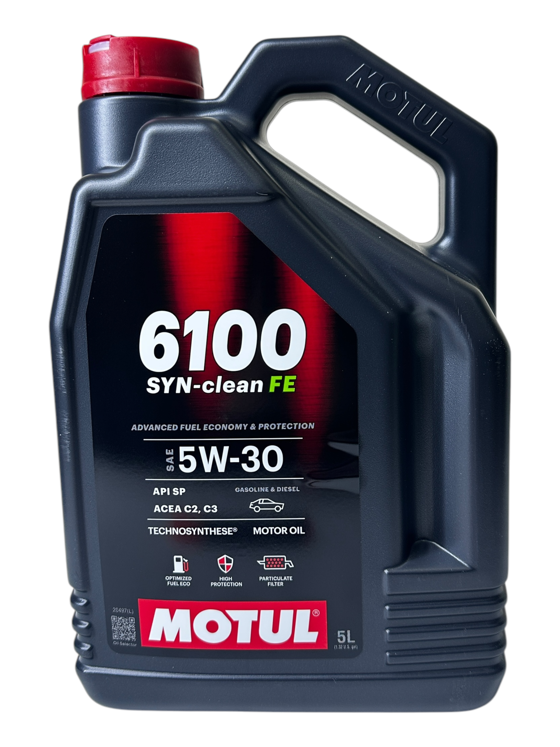 Motul 6100 Motor Yağı 5W30 SYN-Clean FE 5 Litre  11-2024 Üretim