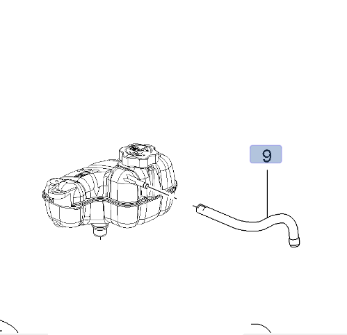 Opel Corsa E 1.2 / 1.4 Benzinli Motor Gaz Boşaltma Hortumu (6 İleri Otomotik Şanzıman) Psa Marka 13422401
