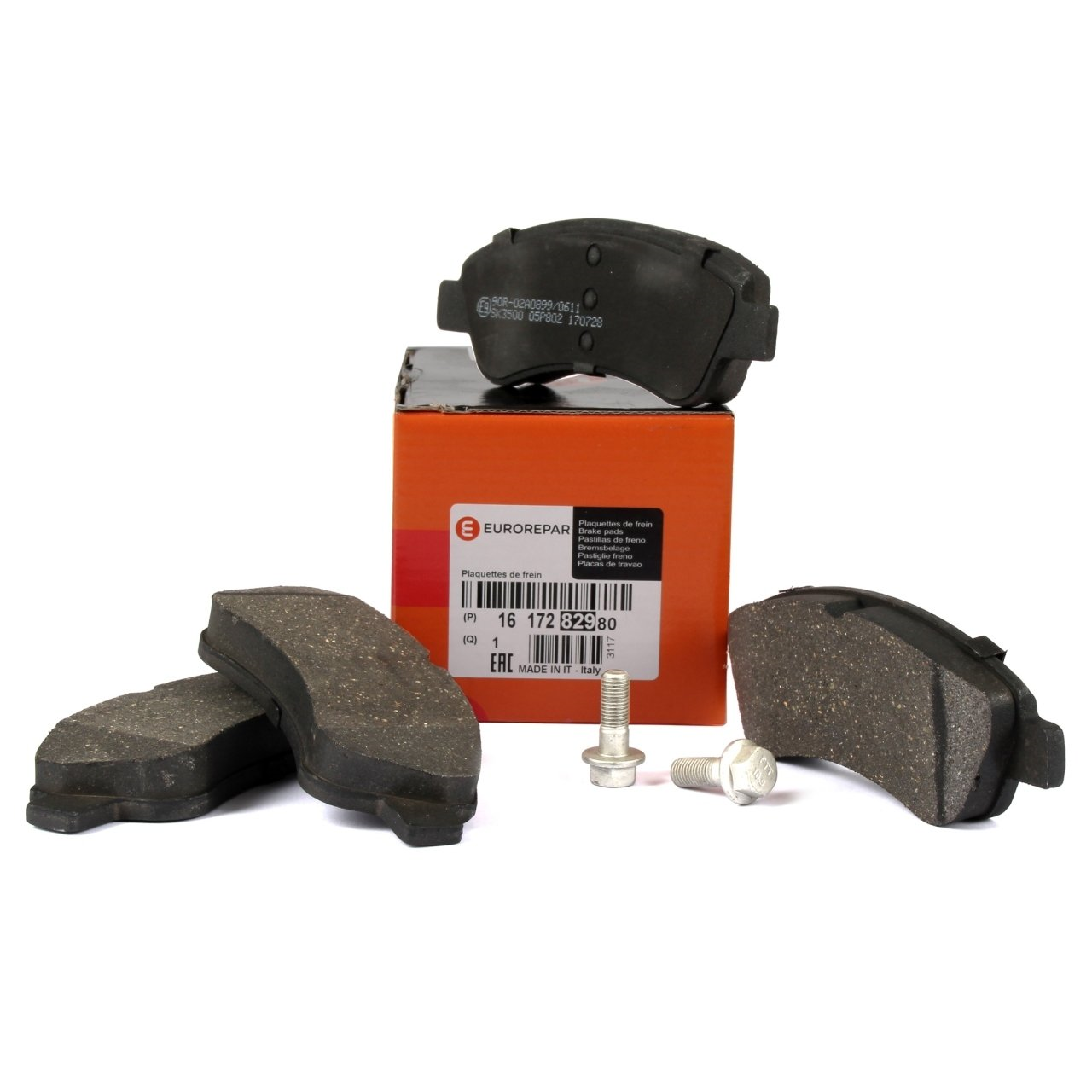 Citroen C3 Ön Fren Balata Takımı 15 Jant Eurorepar Marka 1617282980