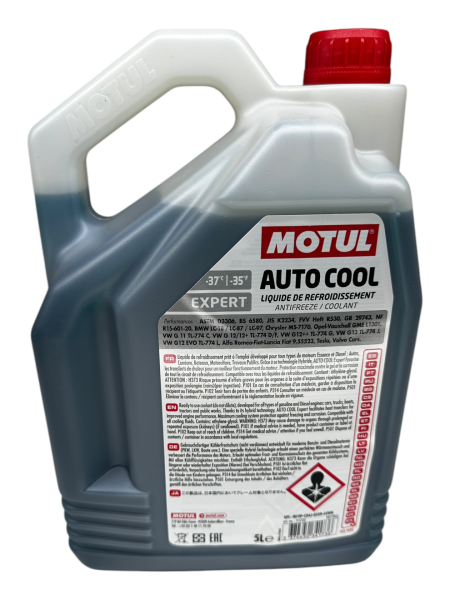 Motul Antifiriz Auto Cool Expert 5 Litre Mavi Antifiriz 111733