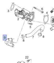 Opel Corsa D Euro 4 1.3 Dizel Motor Egr Borusu Yerli Marka