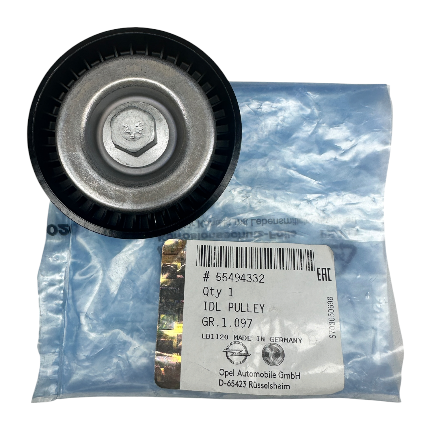 Opel İnsignia A 2.0 Dizel Motor V Kayışı Avare Bilya Psa Marka 55494332
