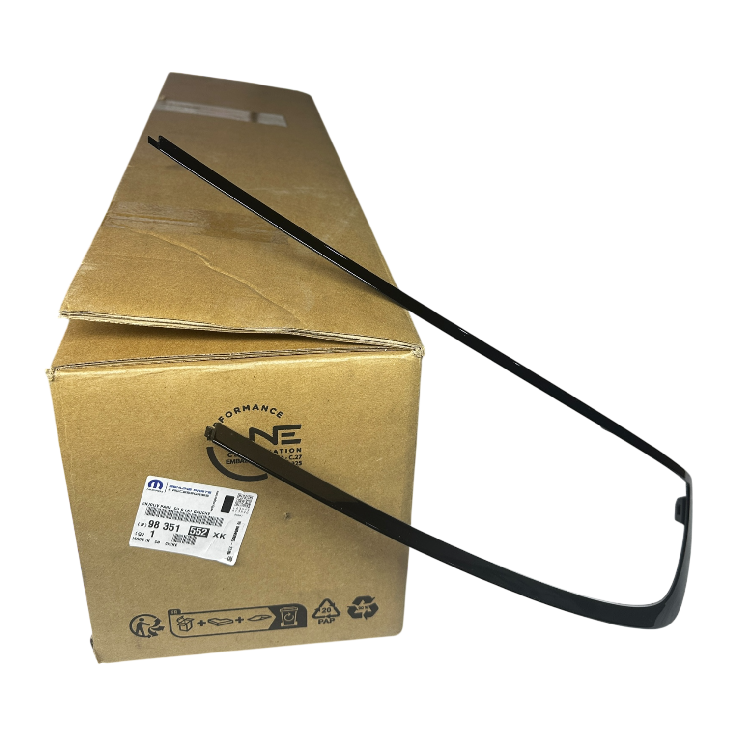 Opel Mokka Far Çerçeve Çıtası Sol Siyah Psa Marka 98351552XK