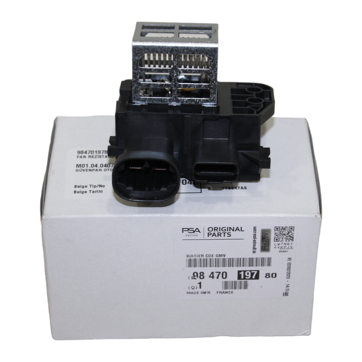 Opel Mokka B Fan Motor Direnci Psa Marka 9847019780