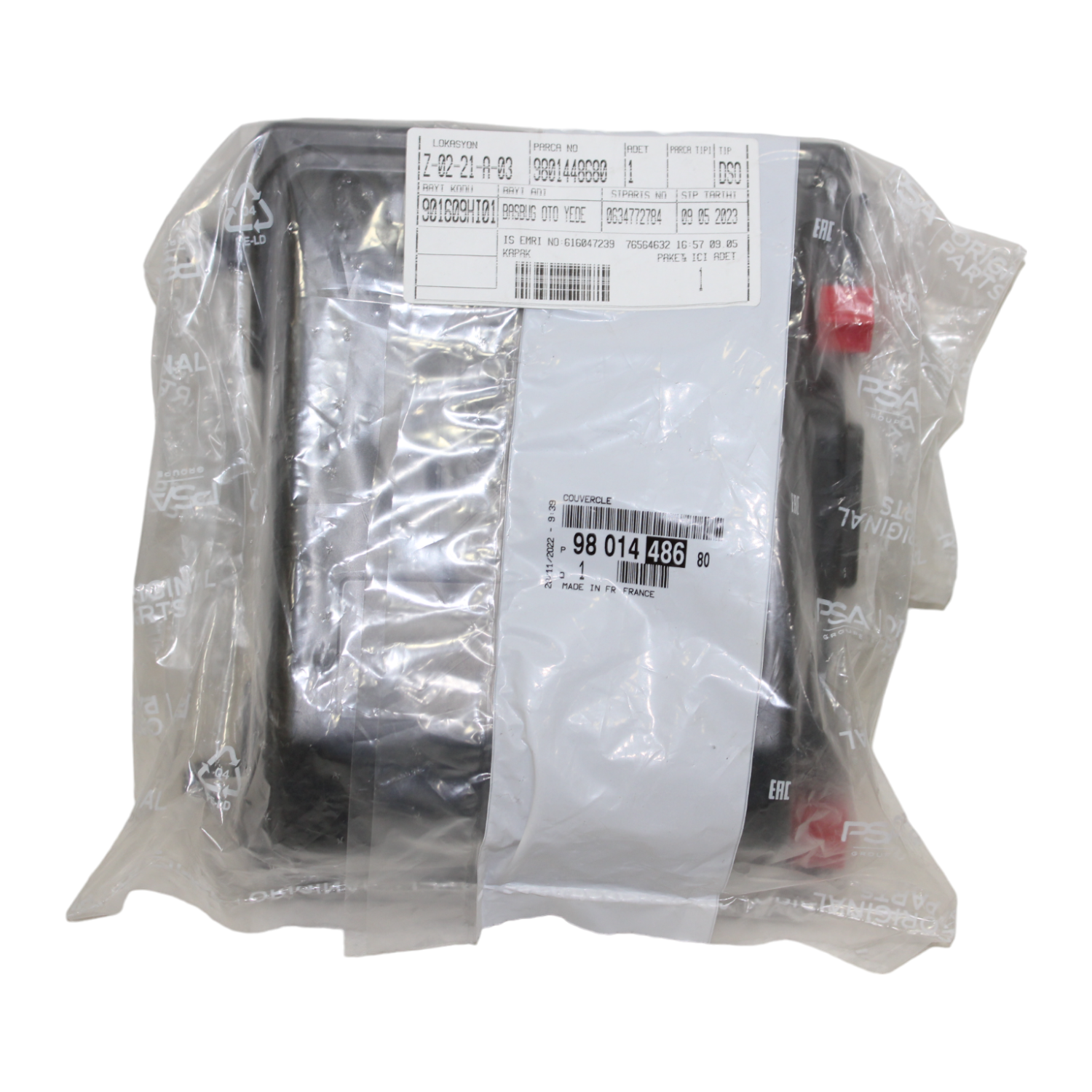 Opel Zafira Life Sigorta Kutu Üst Kapağı Psa Marka 9801448680