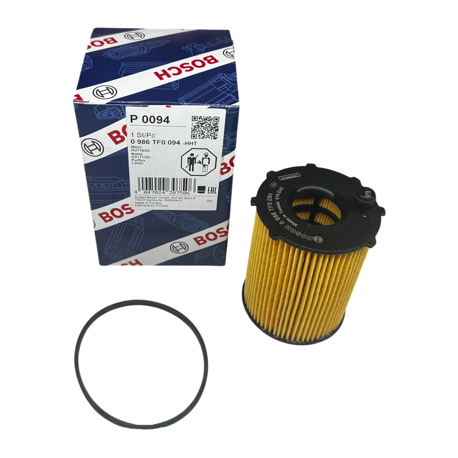 Citroen Nemo 1.4 Hdi Dizel Yağ Filtresi Bosch Marka 0986TF0094