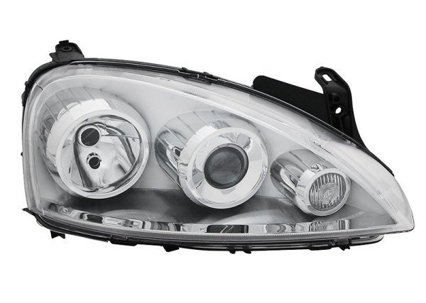 Opel Corsa C Sağ Far (Yolcu Tarafı) Mercekli Depo Marka 442-1136R-LD-EM