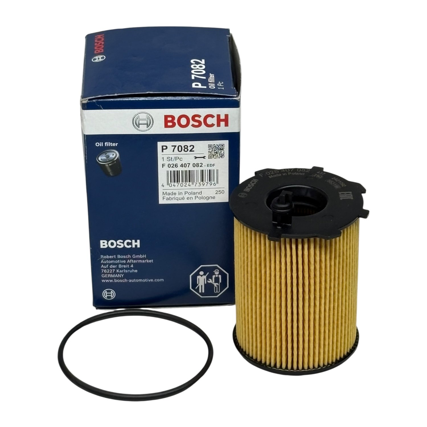 Opel Crossland X 1.6 Dizel Motor Yağ Filtresi Bosch Marka