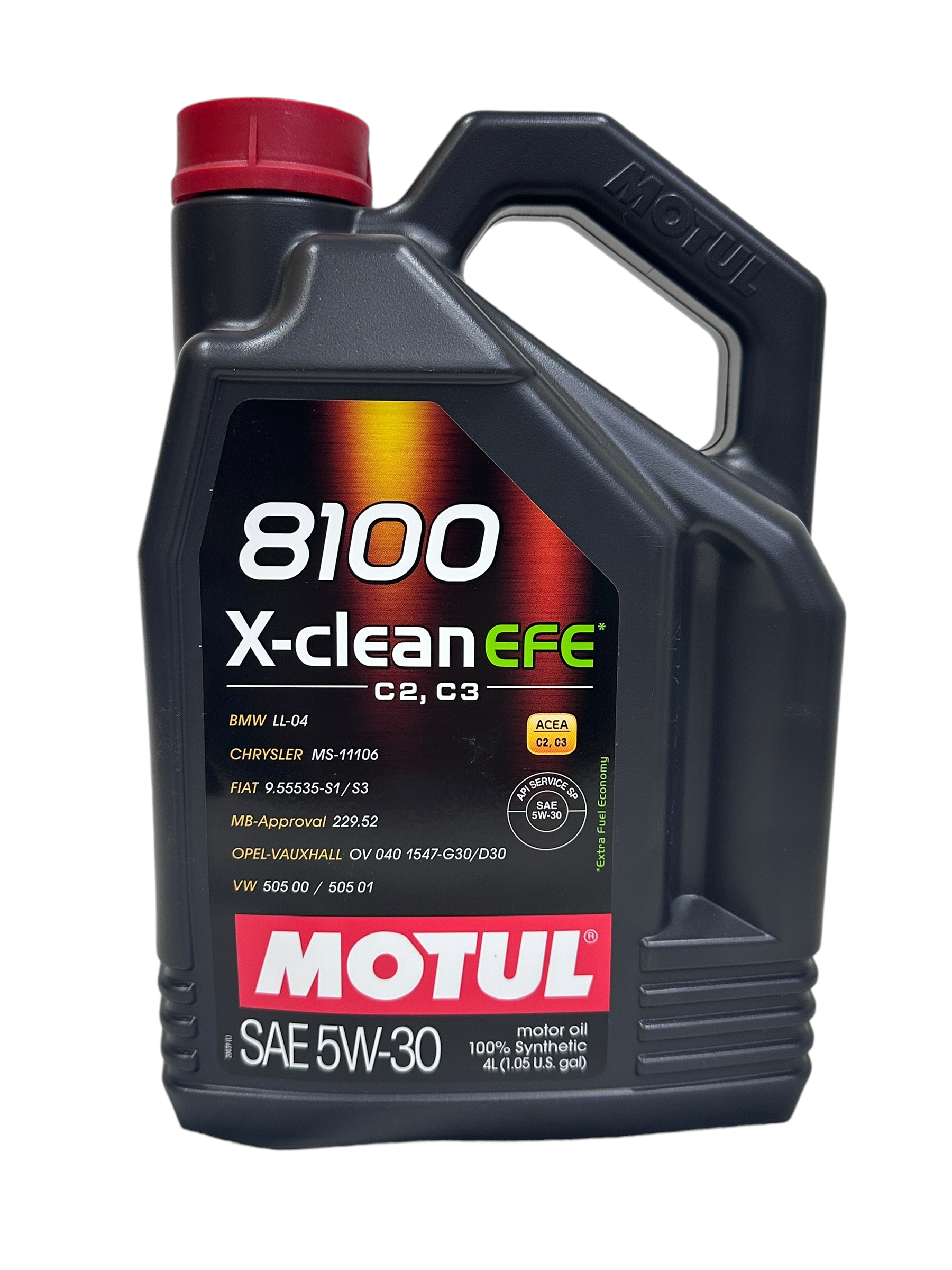 Motul 8100 X-Clean Efe 5W30 Dexos2 Partiküllü Motor Yağı 4LT