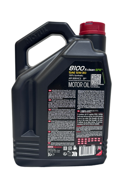 Motul 8100 X-Clean Efe 5W30 Dexos2 Partiküllü Motor Yağı 5LT 2024 Üretim