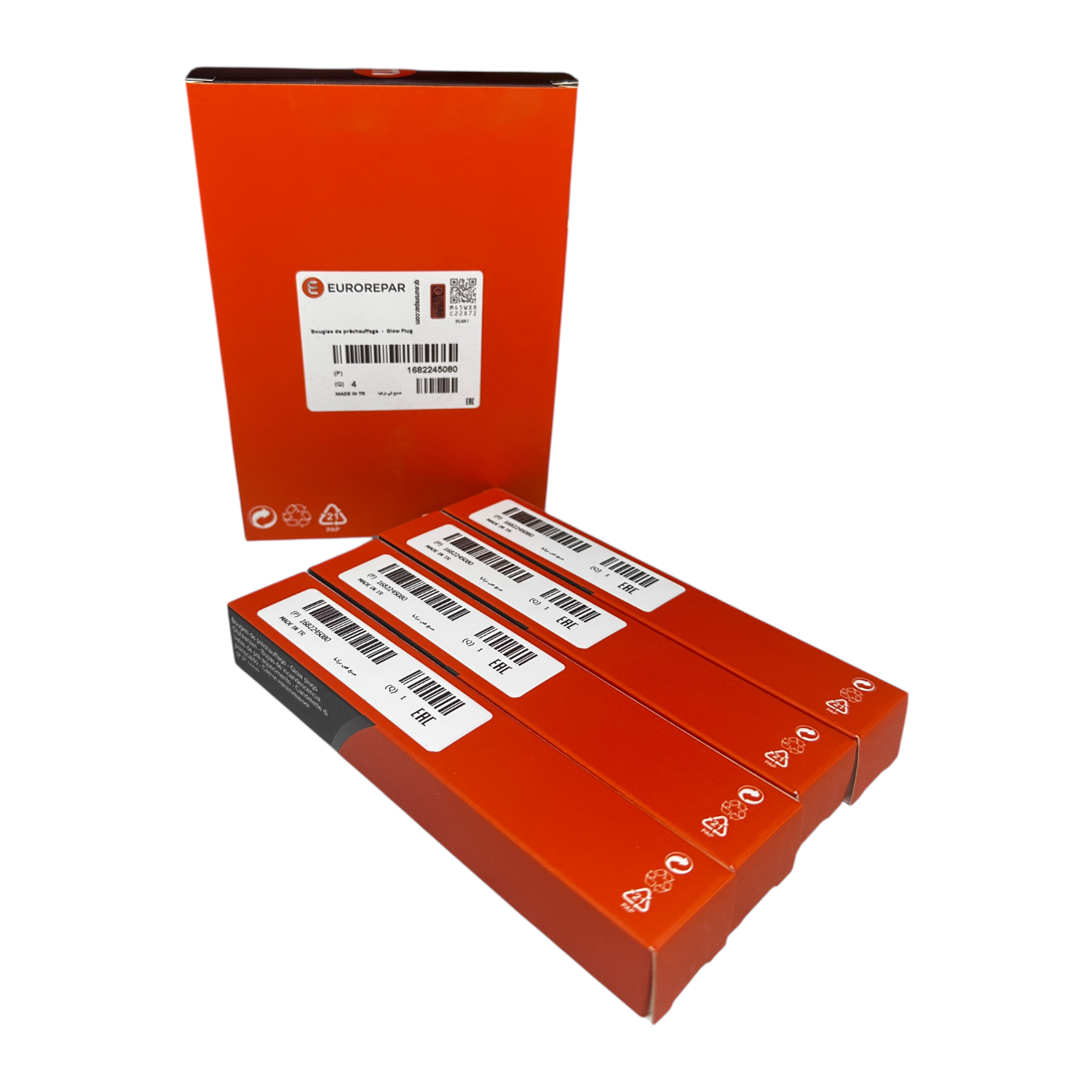 Citroen C3 Picasso 1.6 Dizel Kızdırma Buji Takımı  Eurorepar Marka 1682245080