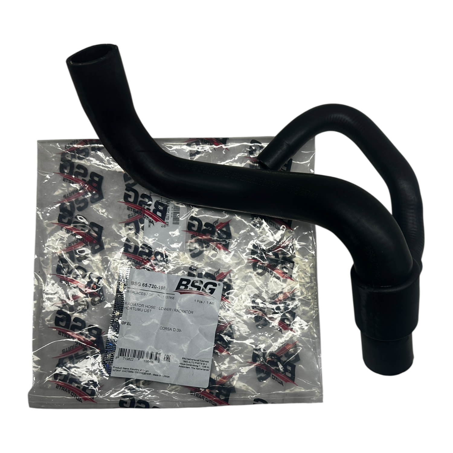 Opel Corsa D A14XER Motor Otomatik Şanzıman Radyatör Su Giriş Borusu Bsg Marka 65-720-198