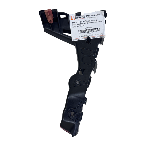 Opel Astra H Ön Tampon Bağlantı Braketi Sağ Mette Marka 754K4378