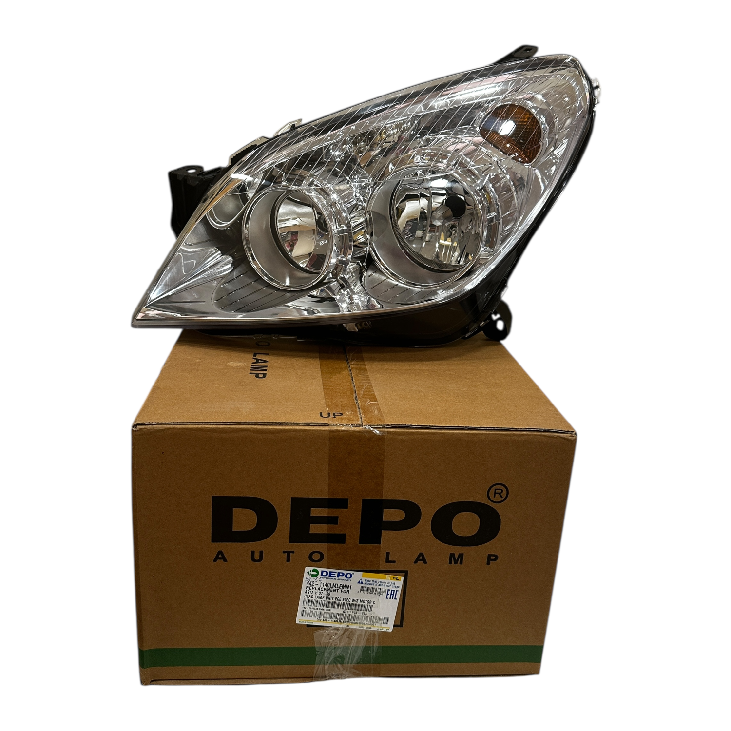 Opel Astra H Sol Far Nikelajlı Depo Marka DEP-442-1140LMLEMN1