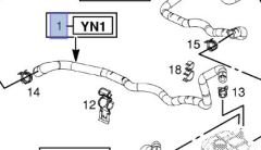 Opel Astra H 1.3 Dizel Su Tahliye Hortumu İbraş Marka IBR-21265