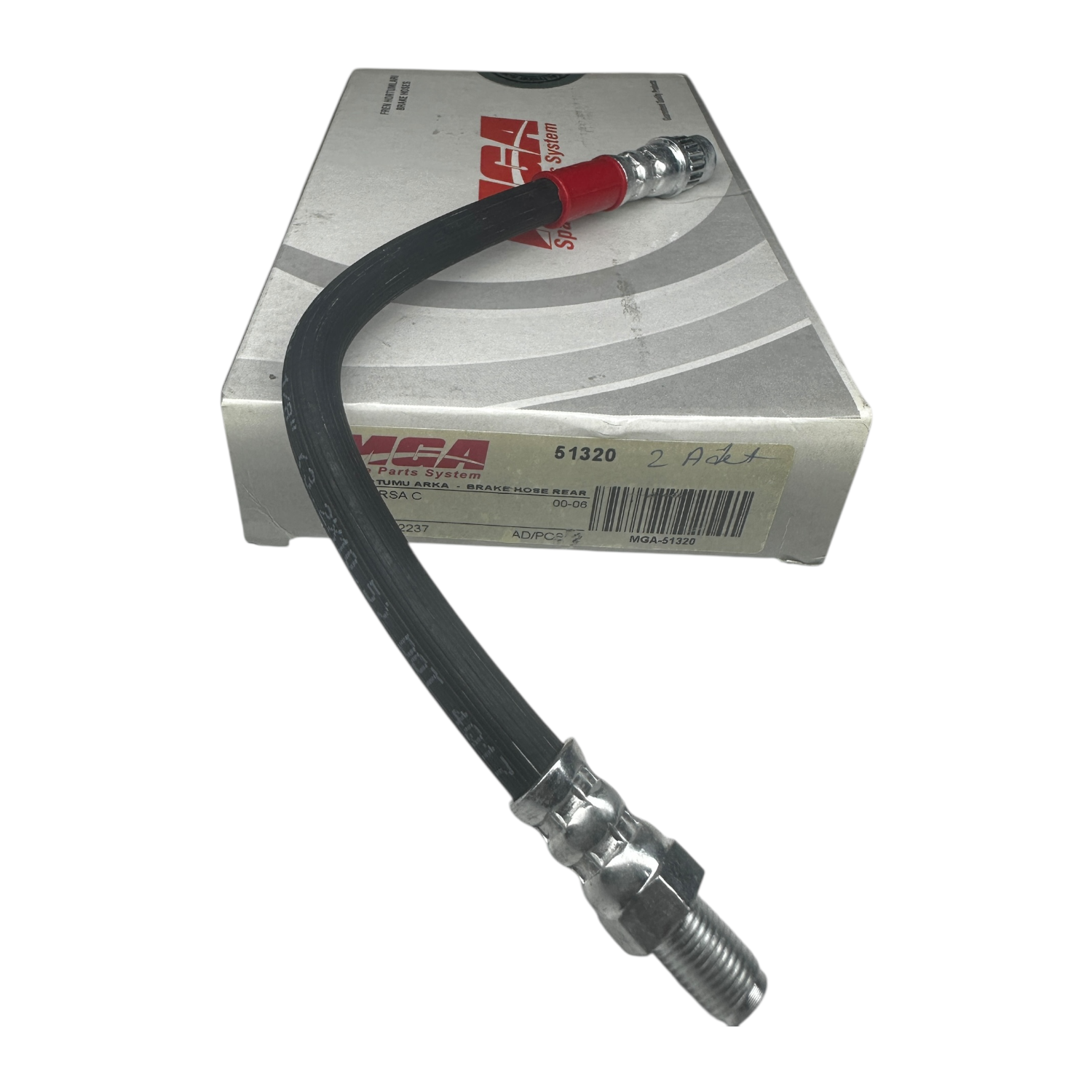 Opel Corsa C 1.4-1.8 Benzinli Motor Arka Fren Hortumu Mga Marka 51320