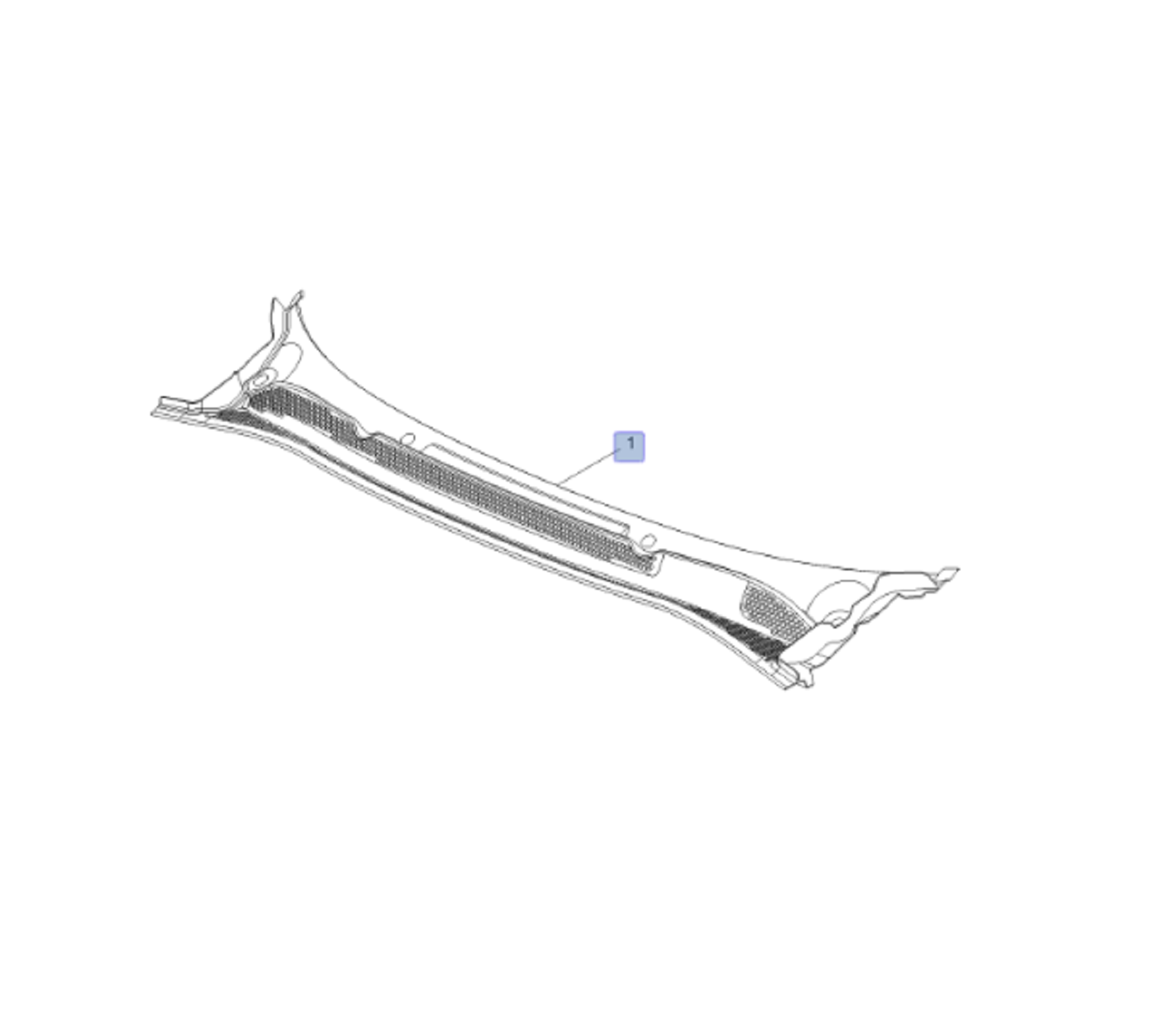 Opel Corsa E Ön Cam Alt Izgarası Psa Marka 13434156