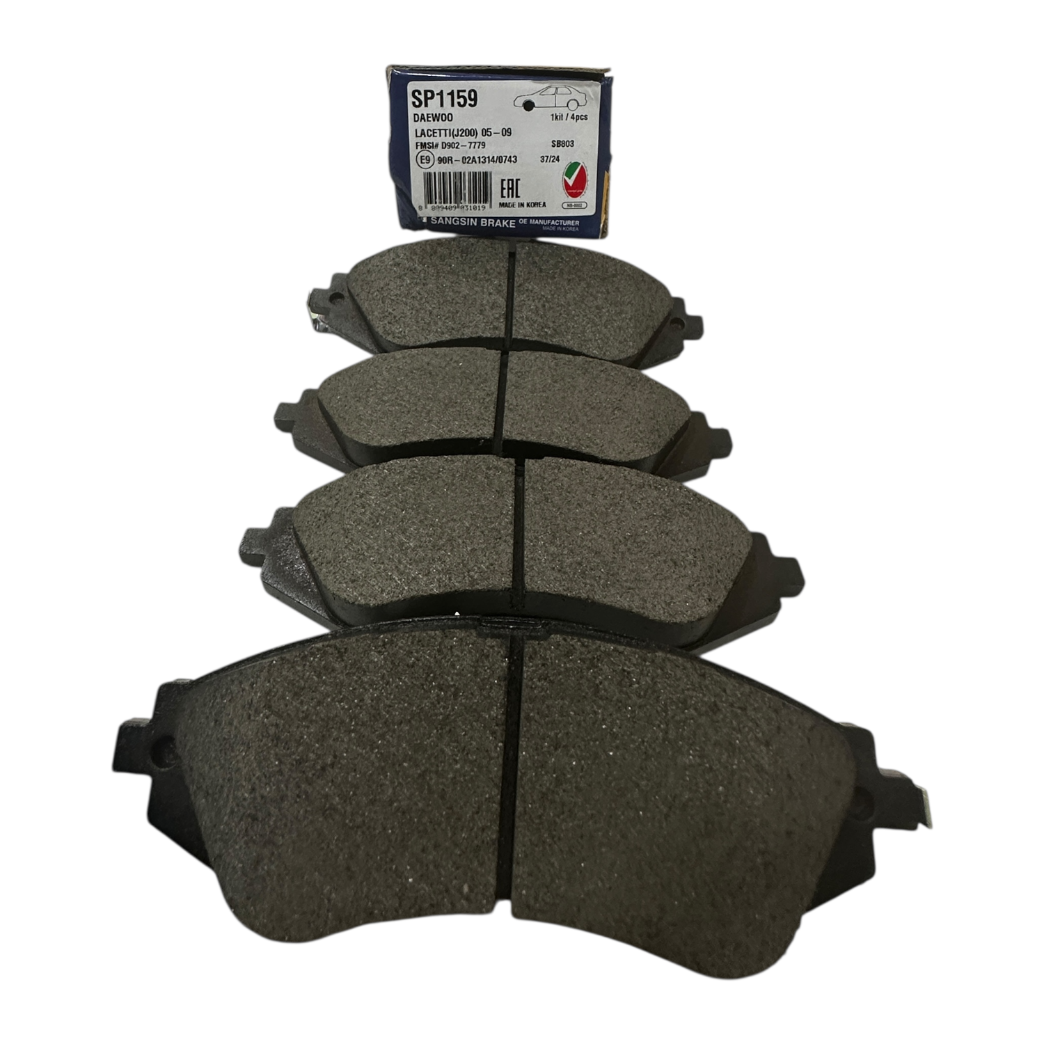 Chevrolet Lacetti Ön Fren Balatası HİQ Marka SP1159