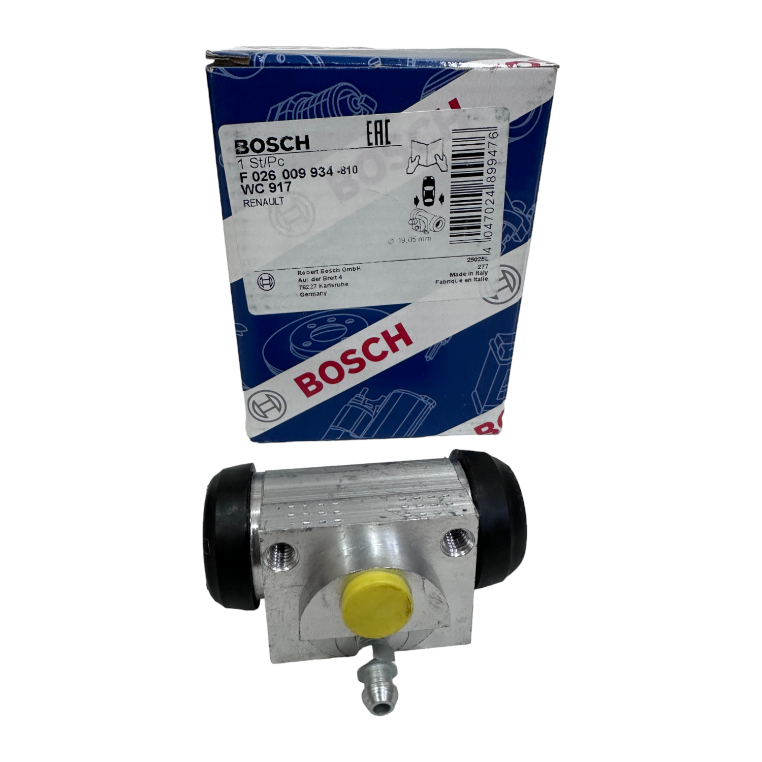 Opel Corsa E Arka Fren Silindiri Bosch Marka F026009934