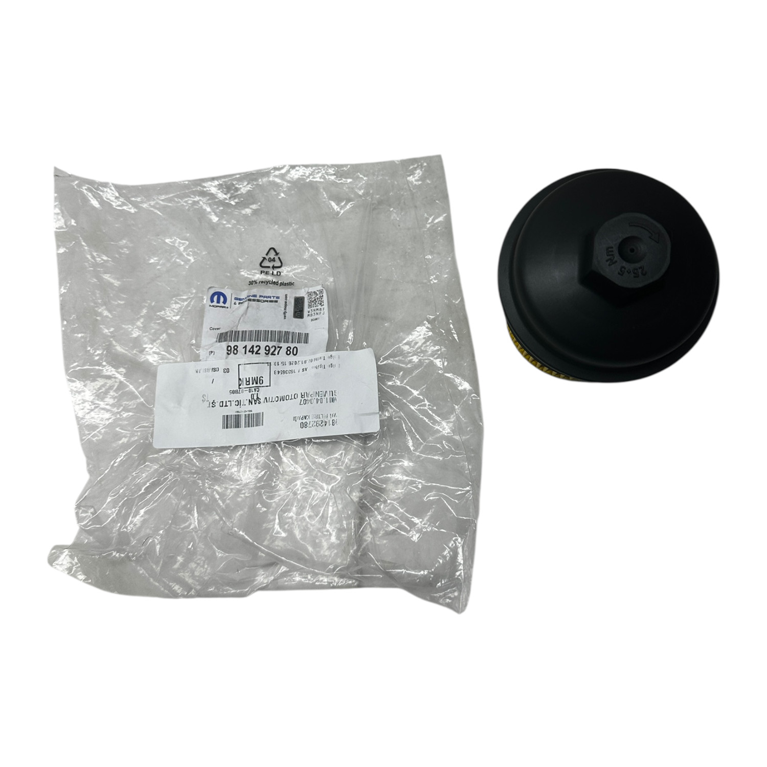 Opel Grandland X 1.5 Dizel Motor Yağ Filtre Kapağı Psa Marka 9814292780