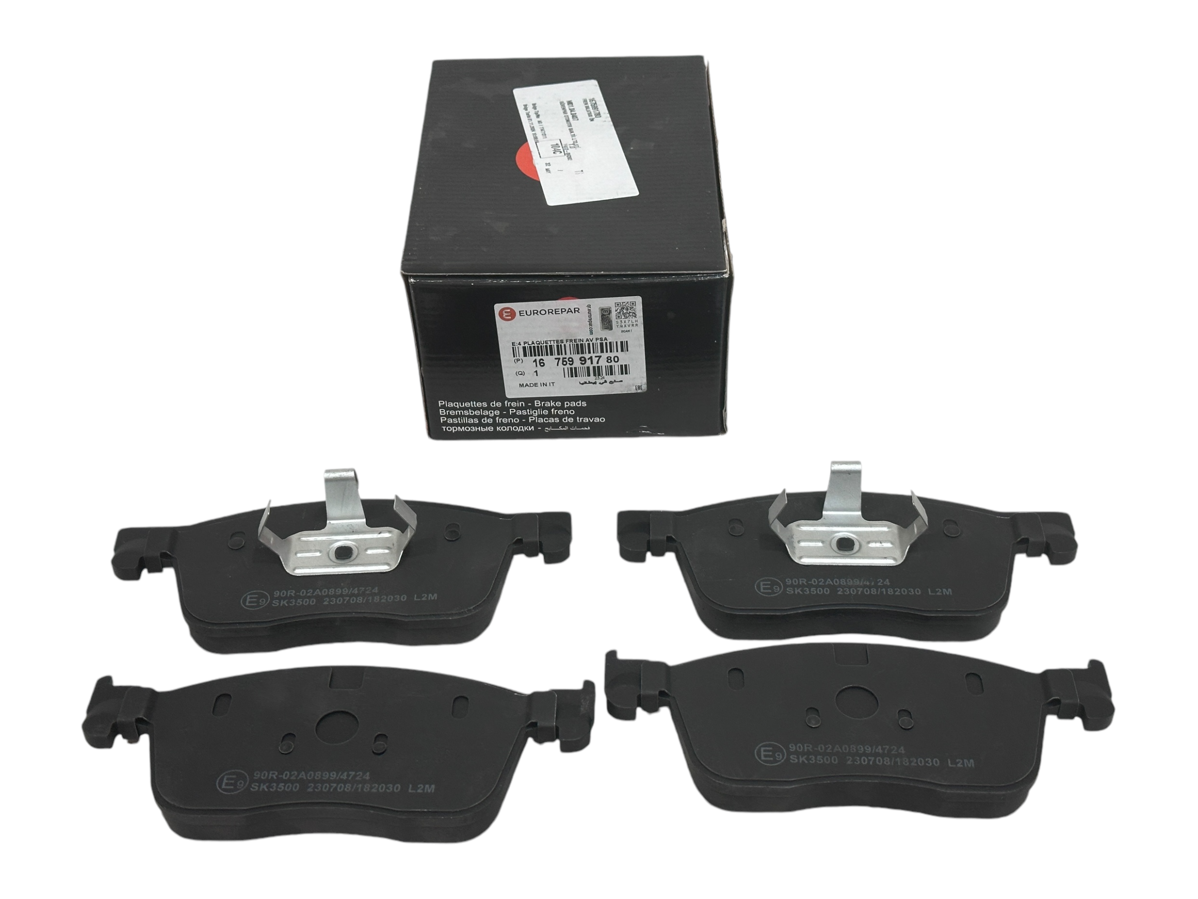 Opel Zafira Life Ön Fren Balatası Eurorepar Marka 1675991780