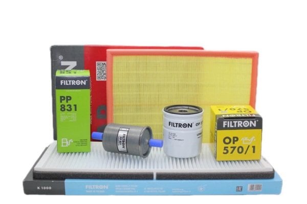 Opel Astra F 1.4 1.6 2.0 8/16 Valf Benzinli Motor Bakım Filtre Seti Filtron Marka