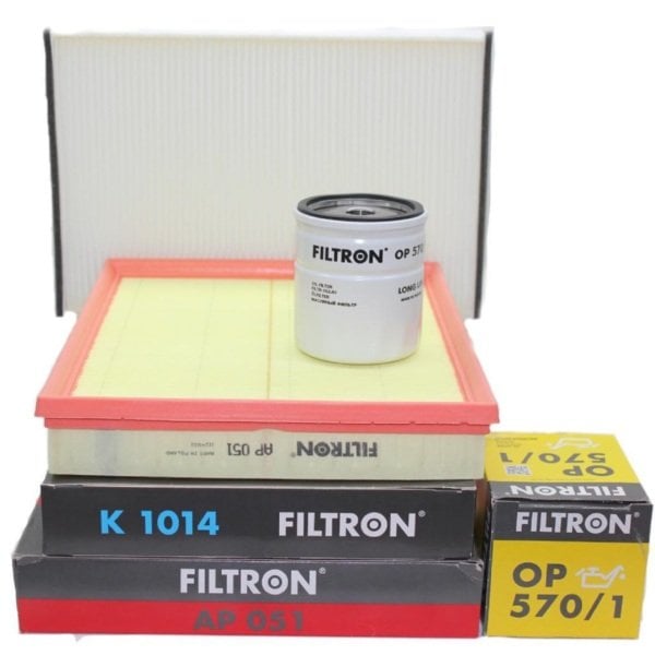 Opel Astra H 1.6 (Z16XEP) Benzinli Twinport Bakım Filtre Seti Filtron Marka