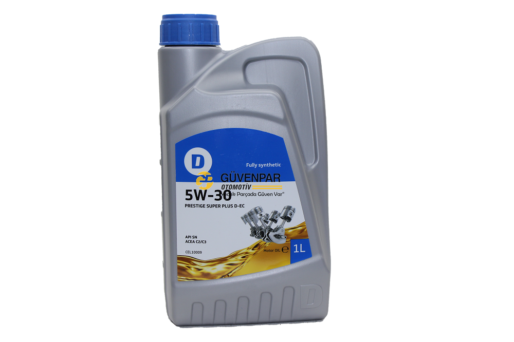 Delphi Marka Motor Yağı Partikülsüz 5W30 Prestige Super Plus D-EL Tam Sentetik 1/Litre