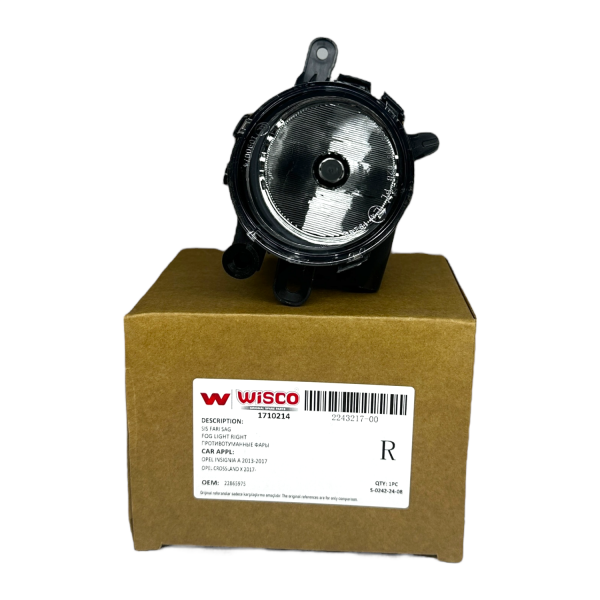 Opel Crossland Makyajlı Kasa Sis Lambası Sağ Wisco Marka 1710214