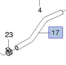 Chevrolet Lacetti Kalorifer Giriş Hortumu İbraş Marka