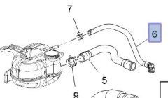 Opel Corsa D 1.2-1.4 Motor Gaz Boşaltma Hortumu İbraş Marka IBR-21200
